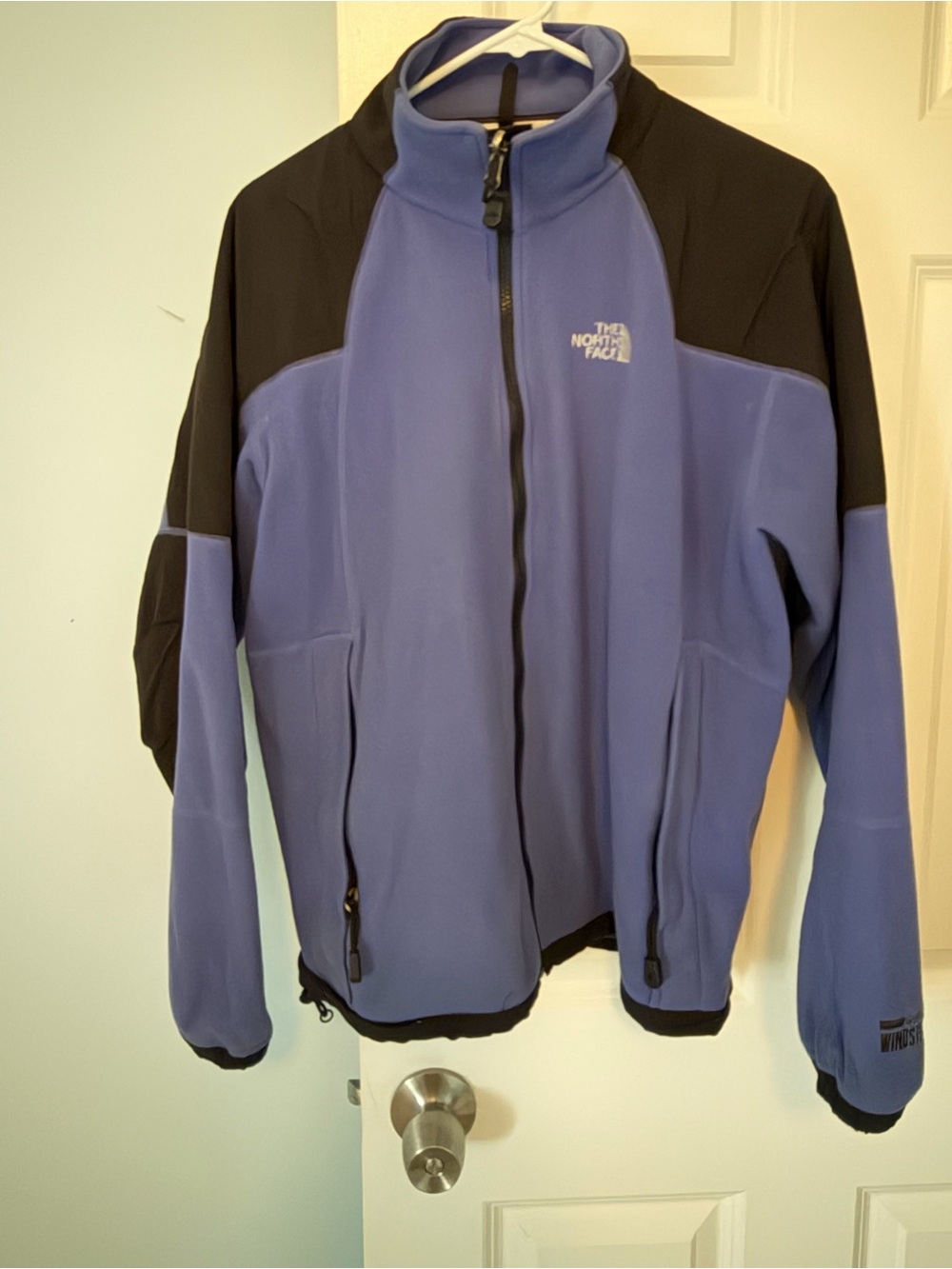 The North Face Purple and Black Full-Zip Performance Fleece Jacket